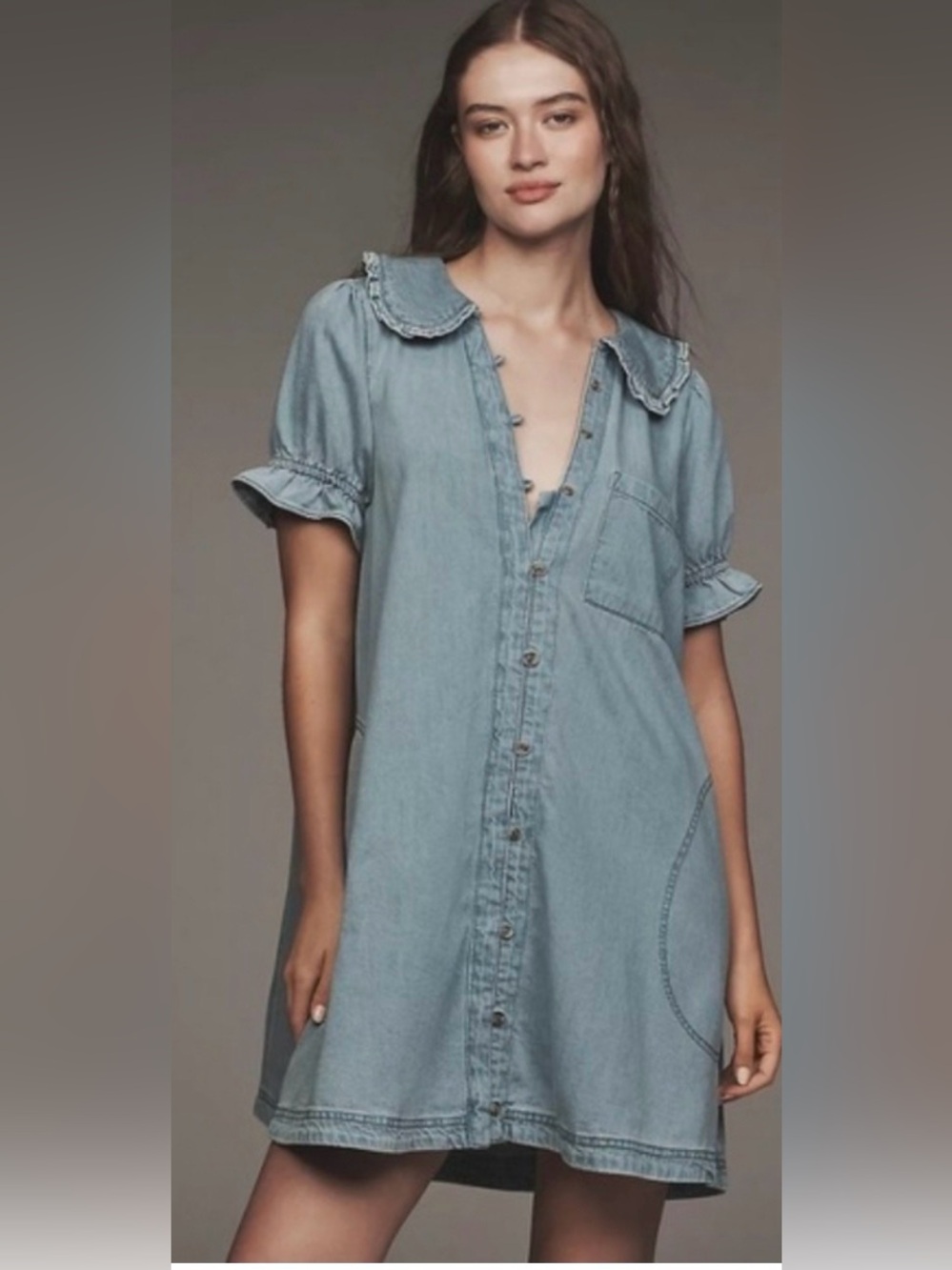 Pilcro Denim Dress from Anthropologie Size S